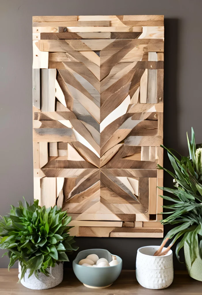 DIY Rustic Wooden Wall Art