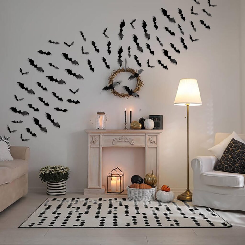 DIYASY Bats Wall Decor for Halloween