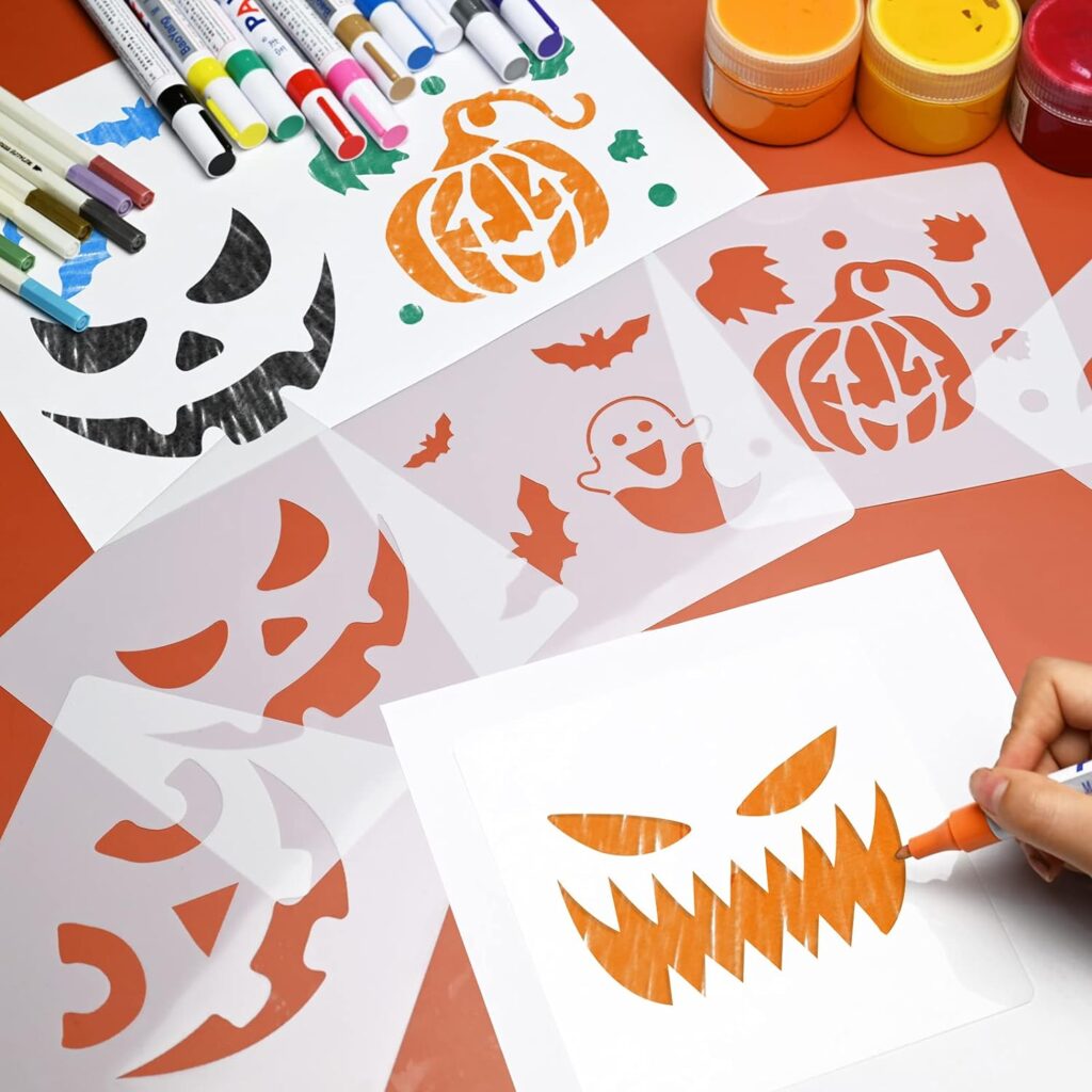 Halloween Drawing Stencils