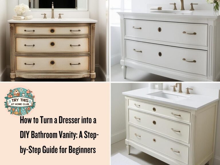How to Turn a Dresser into a DIY Bathroom Vanity A Step-by-Step Guide for Beginners