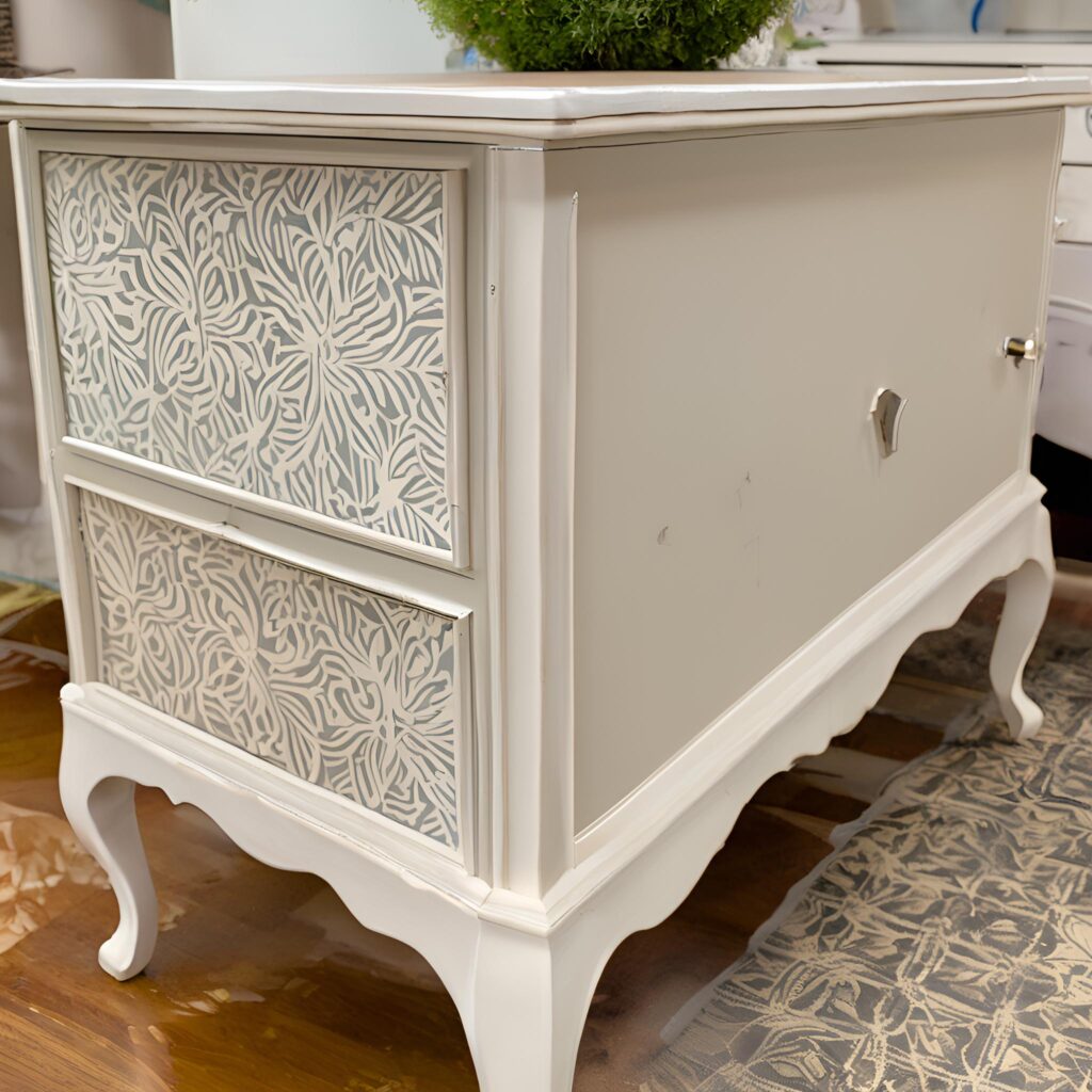 Stenciling on Furniture