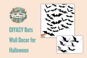 DIYASY Bats Wall Decor for Halloween