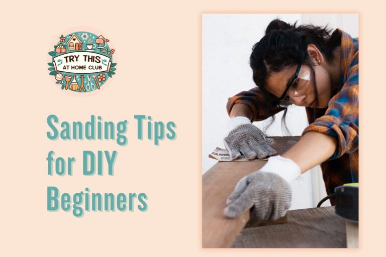 10 Quick Sanding Tips for DIY Projects Around the Home