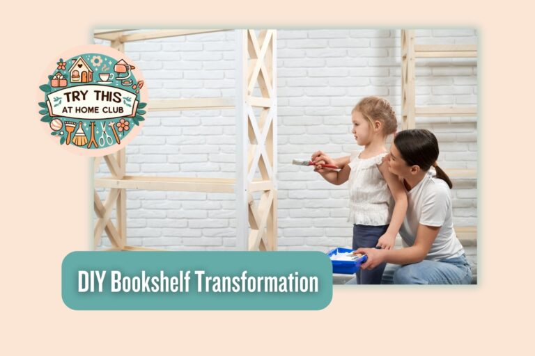 how to paint a bookshelf for beginners