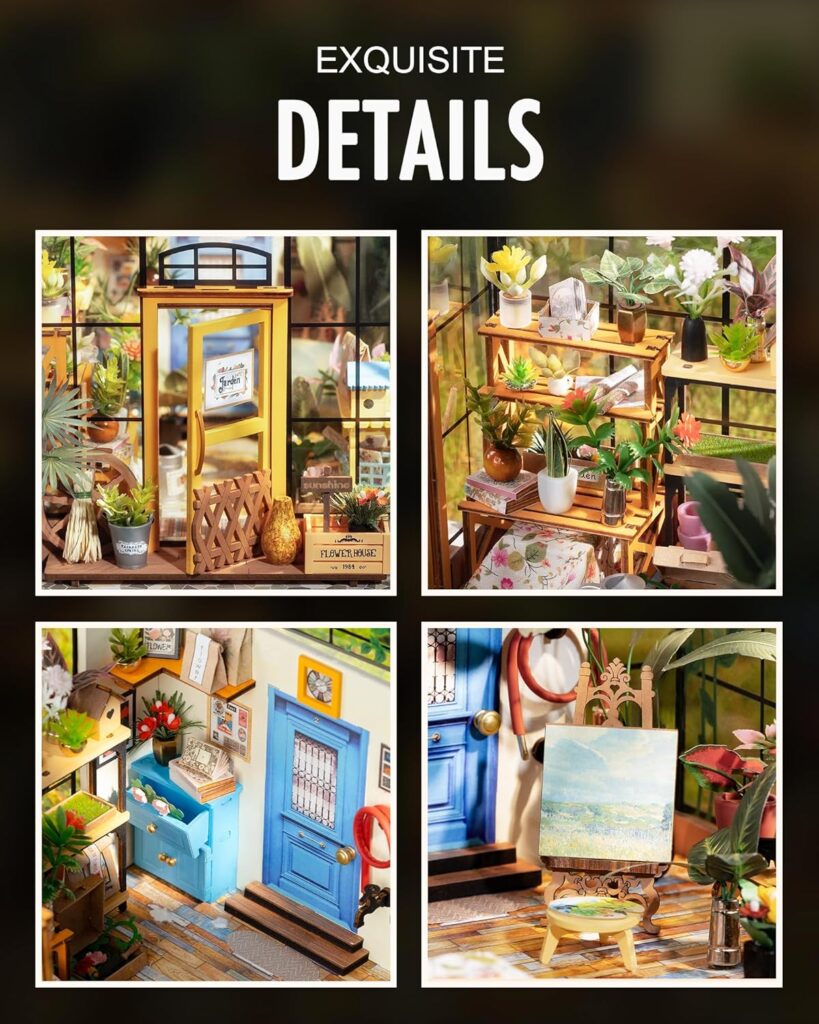 Rolife DIY Miniature Dollhouse Kits detail