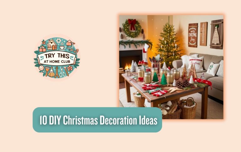 10 DIY Christmas Decoration Ideas