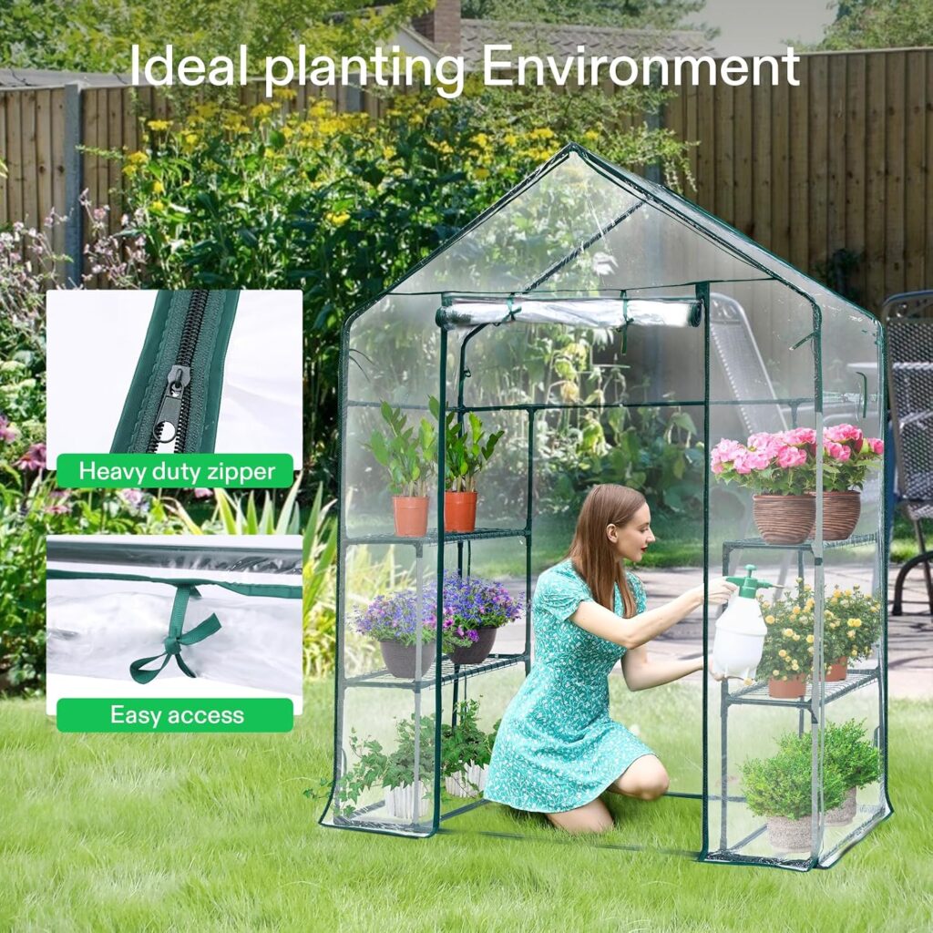 VIVOSUN Transparent Mini Walk-in Green House Review