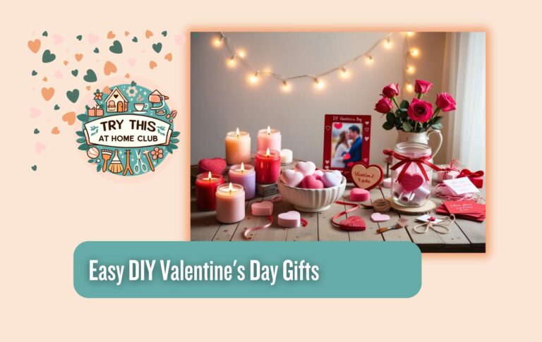 Easy DIY Valentine's Day Gifts